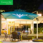 Outdoor Sunshade Parasol Aluminum Garden Cantilever Parasol Patio Big Roma