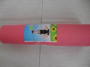 Quality 4mm PVC popular yoga mats with lable wholesale