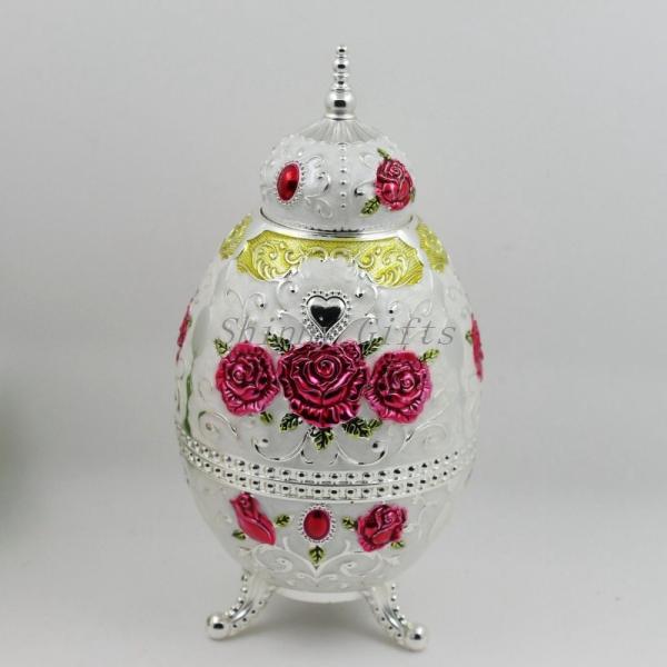 Shinny Gifts Color Drawing Toothpick Holder Automatic Zinc Alloy Toothpick