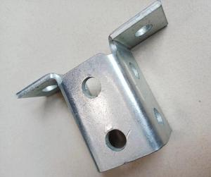 Quality Silver Zinc Plated 4 Holes Base Strut Channel Fittings 10 Ft. Length 1-5/8 In. wholesale