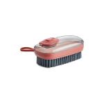 Hanging Hygienic Clothes Scrubbing Brush Thick Non Slip With Soap Dispenser