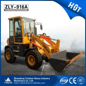 Quality 1.2 ton hydraulic mini wheel loader with diesel engine wholesale