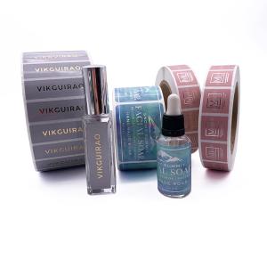 Quality AQU Varnish Self Adhesive Logo Pantone CMYK Label Sticker Rolls wholesale