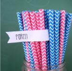 cupcake paper straws decoration