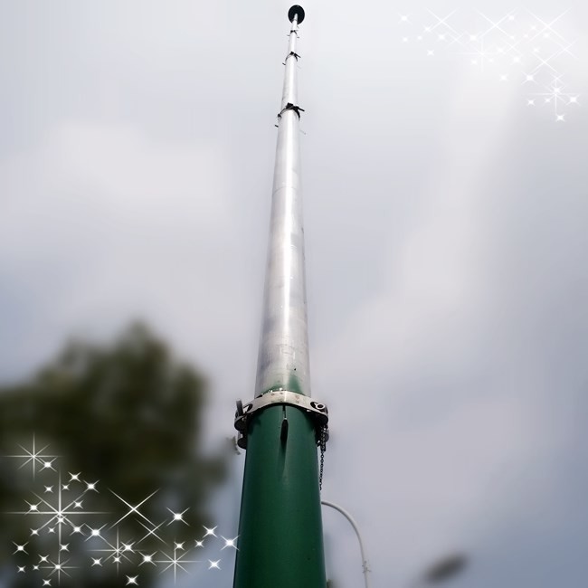 TV Pole Wifi 6063 Alu Alloy Ham Telescopic Mast 