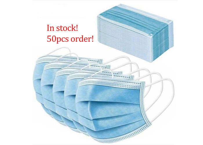 Anti Saliva Disposable Hospital Masks Protective Face Masks Skin Friendly