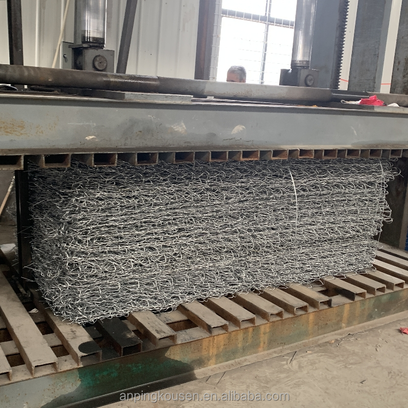 Customizable Welding Pattern Hot-Dipped Galvanized PVC Coated Gabion Box for Woven Mesh