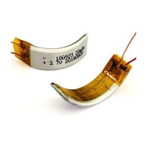 Quality 3.7V 22mAh Custom LiPo Battery Pack Curved Lithium Polymer Battery Pack wholesale