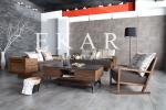 Fabric Living Room Sofa Shaped Leather Sectional Sofa Maker 680B
