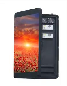 Quality 5000cd Outdoor Solar Light Pole Led Display Billboard Customized wholesale