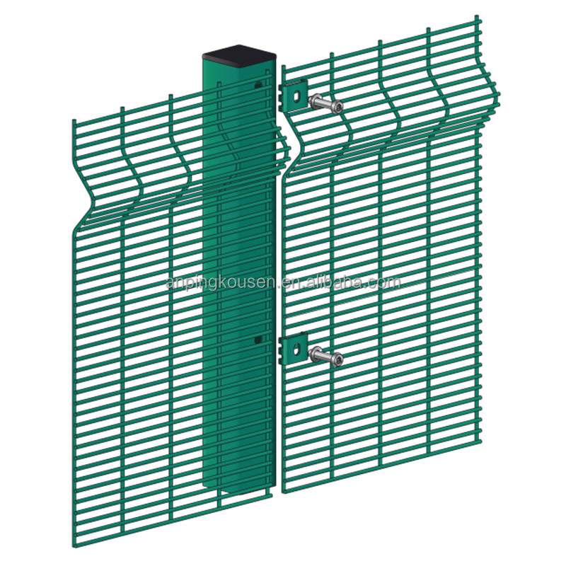 High Security 358 Security Fence with Modern Stylish Design and Low Carbon Steel Wire