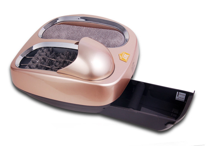 Auto Home Sole Cleaning Machine Brush Roller Shoe Cleaner For Commercial / House