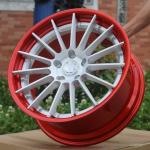 factory 18'' 19'' 20'' 21'' 22''colorful 2pcs concave big lip forging alloy