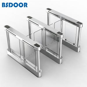 Quality Waterproof Swing Barrier Gate Electric Turnstiles Channel With Card Reader wholesale