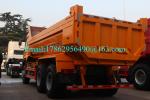 SINOTRUK Euro II Heavy Duty Dump Truck 6x4 U Shape Cargo Body 18m3 Capacity