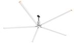 Anti Fall Gearbox Industrial Ceiling Fans With Inverter 380V Magnesium Aluminum