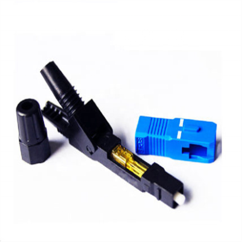 High quality FTTH field SC/UPC SC/APC fast connector for FTTH drop cable