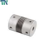 Stainless Steel Metal Bellows Coupling With Clamping Hub Mechanical 20X32mm