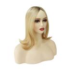 100% European Virgin Hair women Mono hair topper natural color double drawn full