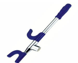 Quality Safe Car Security Locks / Car Steering Wheel Lock Double Blister Individual Pack wholesale