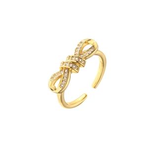 Quality Synthetic CZ 24k Solid Gold Rings Wedding Luxury OEM Elegant Diamond Engagement Rings wholesale