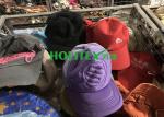 Men Second Hand Caps Cotton / Polyester Material Used Hats For Southeast Asia