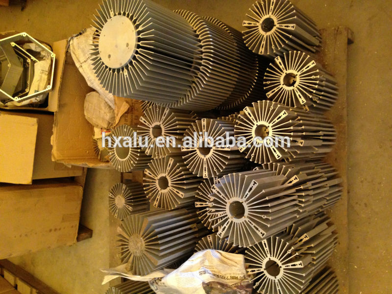6063T5/6061T6 Industrial Aluminium Profiles Aluminum Heat Sink/Radiator