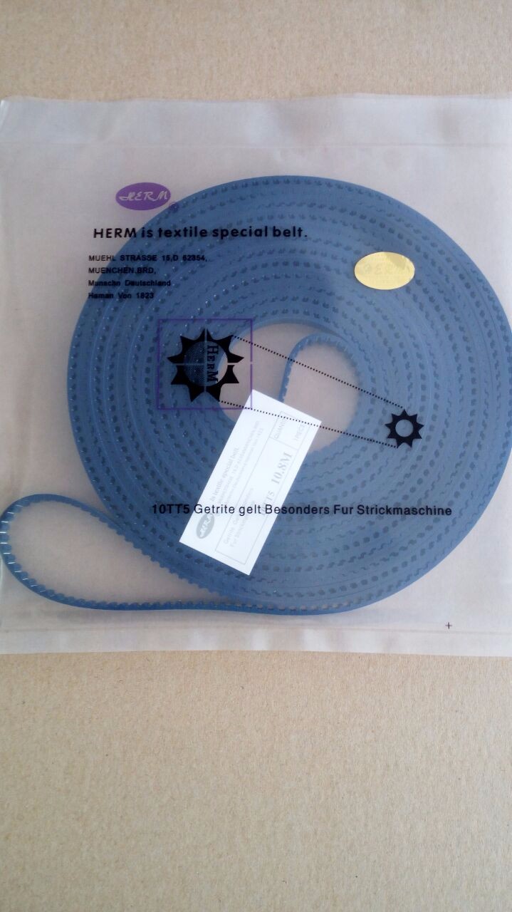 Anti Static No Noise Timing Belt Heat Resistance For Circular Knitting Machine