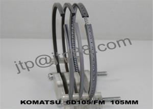 Quality Stainless Steel Piston Rings 6D125 / Small Piston Rings 6137-31-2040 wholesale