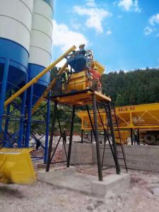 Quality 35m3 / H Stabilized Soil Mixing Station 30kw Host Power / Precision HZS35 Model wholesale