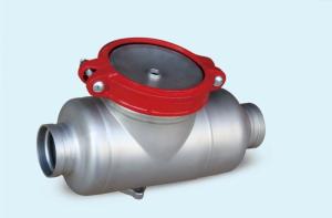 Quality Precision Grooved Fittings For Fire Fighting System , Stainless Steel Groove Water Proof Back Device wholesale
