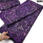 Nice flocking velvet lace african lace fabric Ghana dress for wedding/party