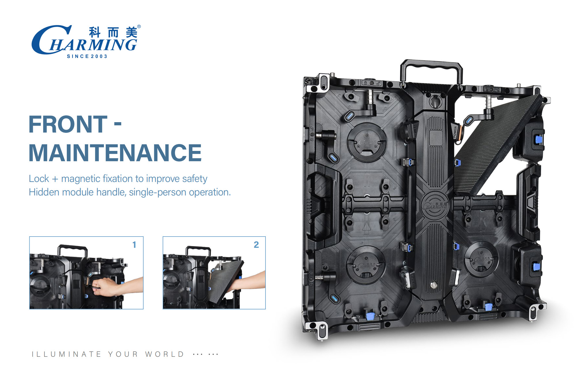 Waterproof Giant P3.91 Stage LED Video Wall Panel Screen For Concert
