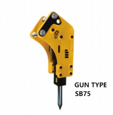 APPLICABLE GUN TYPE ROCK EXCAVATOR HYDRAULIC BREAKER ALLOY STEEL SB 75 4.5-7 TON