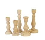 Wooden Craft Decor Statue Cute Handmade Wooden Figurines Carving Wooden