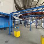 Full Auto Powder Coating Production Line Energy Efficiency High Accuracy
