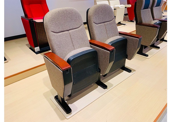 Church Auditorium Conference Seating With Wooden Writing Table