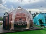 Transparent Polycarbonate (PC) Bubble House Waterproof Insulated Prefab Dome