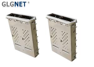 Quality Press Fit Dual Port QSFP14 SFP Cage Assembly EMI Gasket For 56G Ethernet wholesale