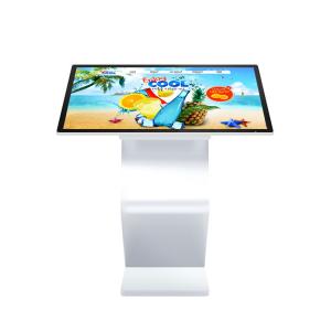 China Indoor Advertising Display Screen LCD Touch Kiosk Floor Standing on sale