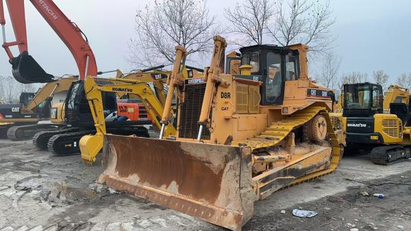 37771kg Original Brand Used Caterpillar Cat D8r 8.7 M3 Capacity Bulldozer For
