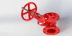Flanged / Grooved Connection Ul Fm Approved Valves 2 Inch