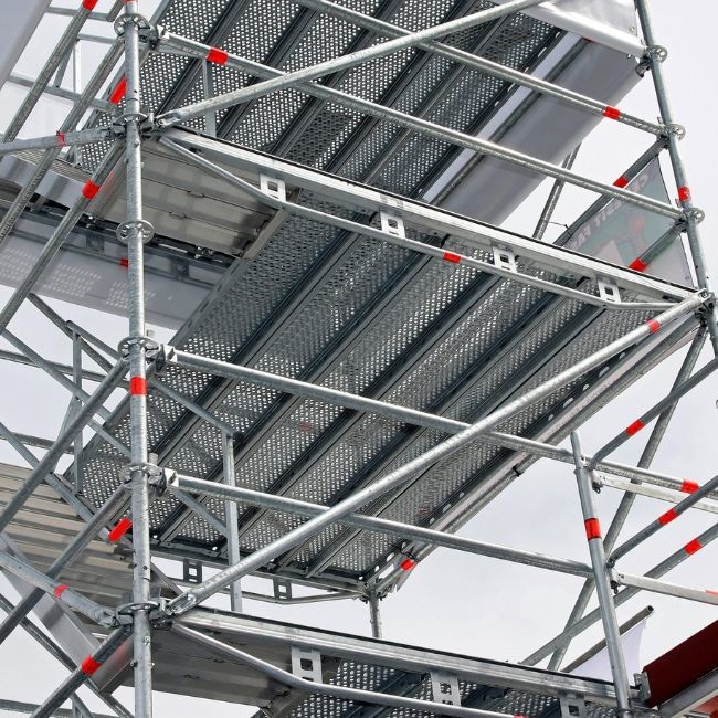 Steel Scaffolding Making Machine High Productivity With GCr15 Rollers