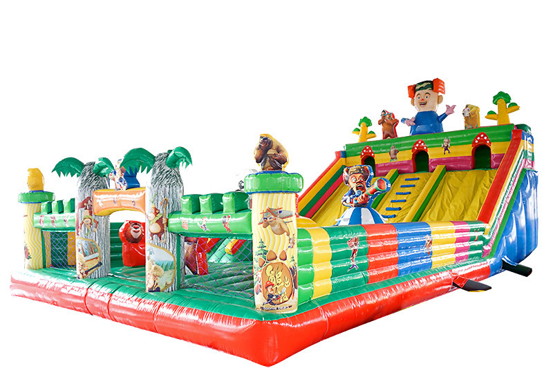 Children's playground equipment inflatable castle environmental protection PVC