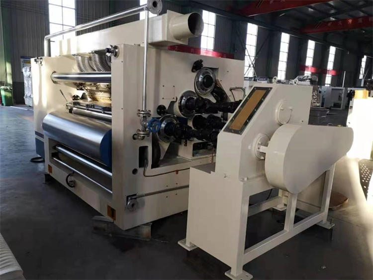 High Speed Single Facer Corrugated Machine for 150m/min Cardboard Production Line