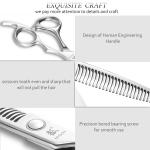 26 Teeth Special Hairdressing Scissors , Silver Color Hair Thinning Shears
