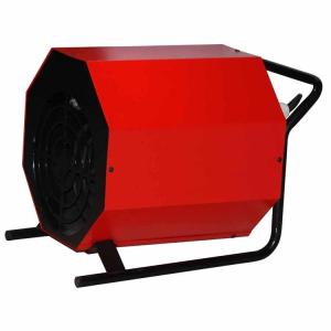 Quality round shape industrial fan heater with wheel wholesale