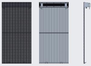 Quality Waterproof Rating IP65 LED Screen Transparent With DIP 346 Configuration wholesale