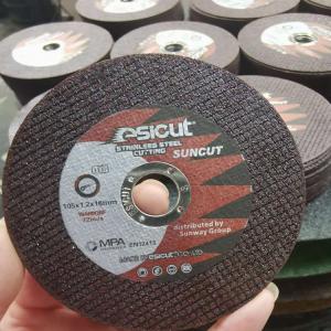 Quality OEM Inox Cut Off Wheel 4''X1/17''X5/8'' Carbide Blade For Angle Grinder wholesale