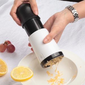Quality Bamboo Kitchen Gadgets Non-slip Handle Cheese Grater Bottle for Home Kitchen Cooking wholesale